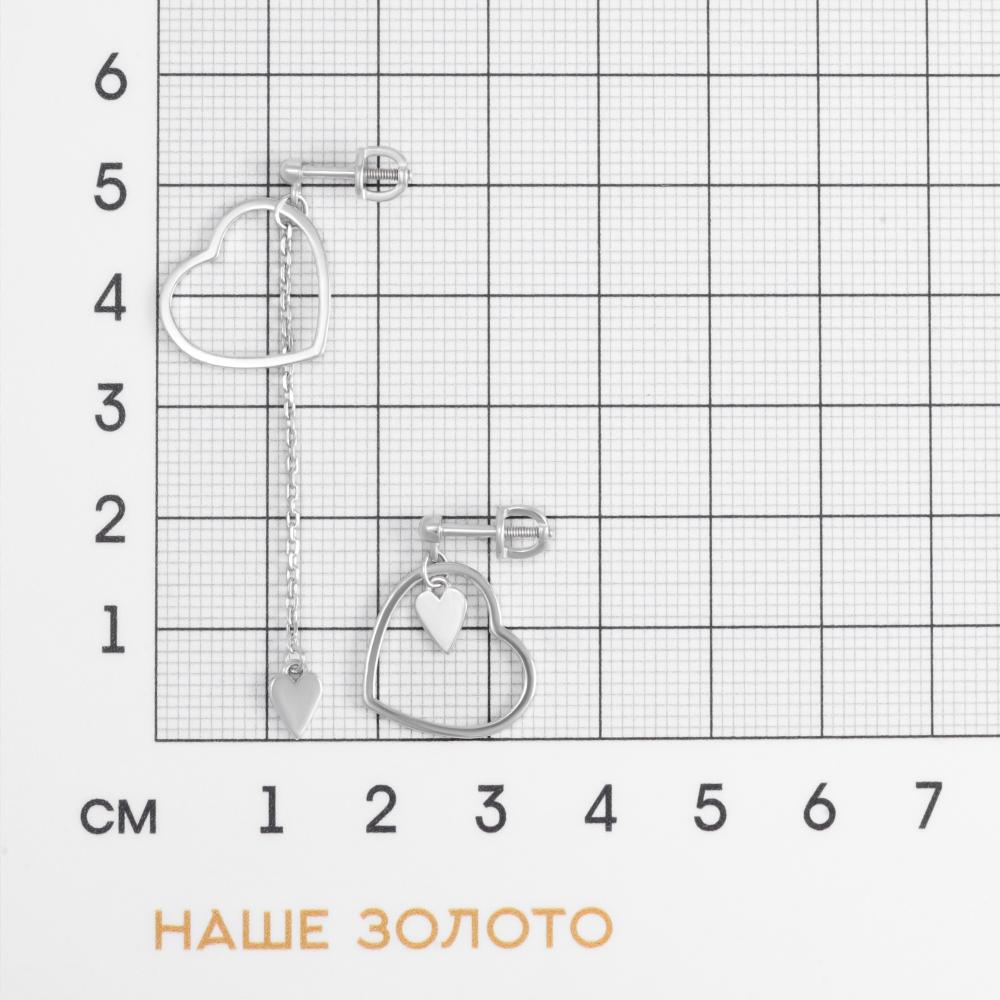Серебряные серьги гвоздики Efremof ЮП12000113471