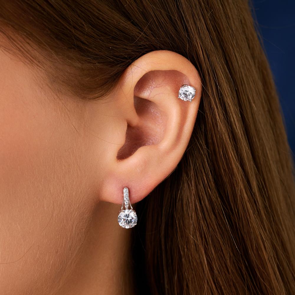 Серебряные серьги  ДИ94-120-00035-1