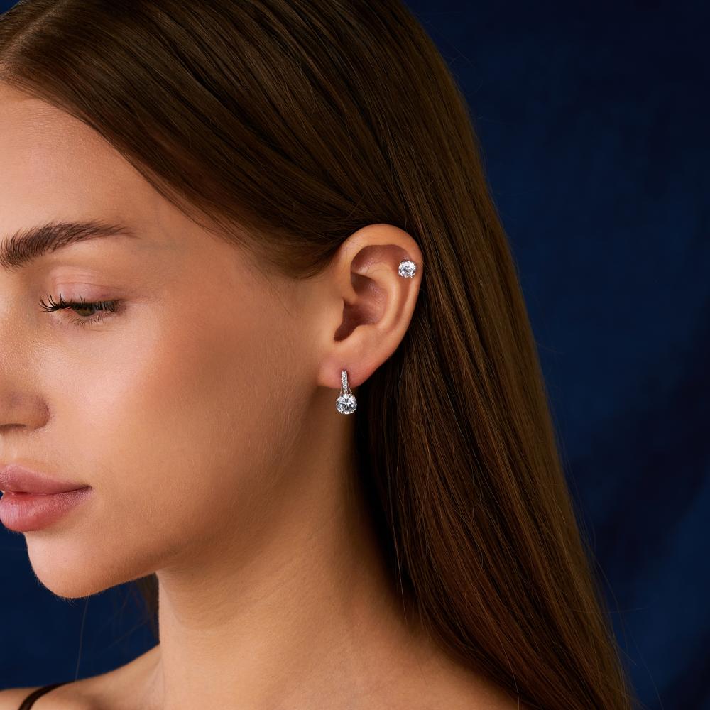 Серебряные серьги  ДИ94-120-00035-1