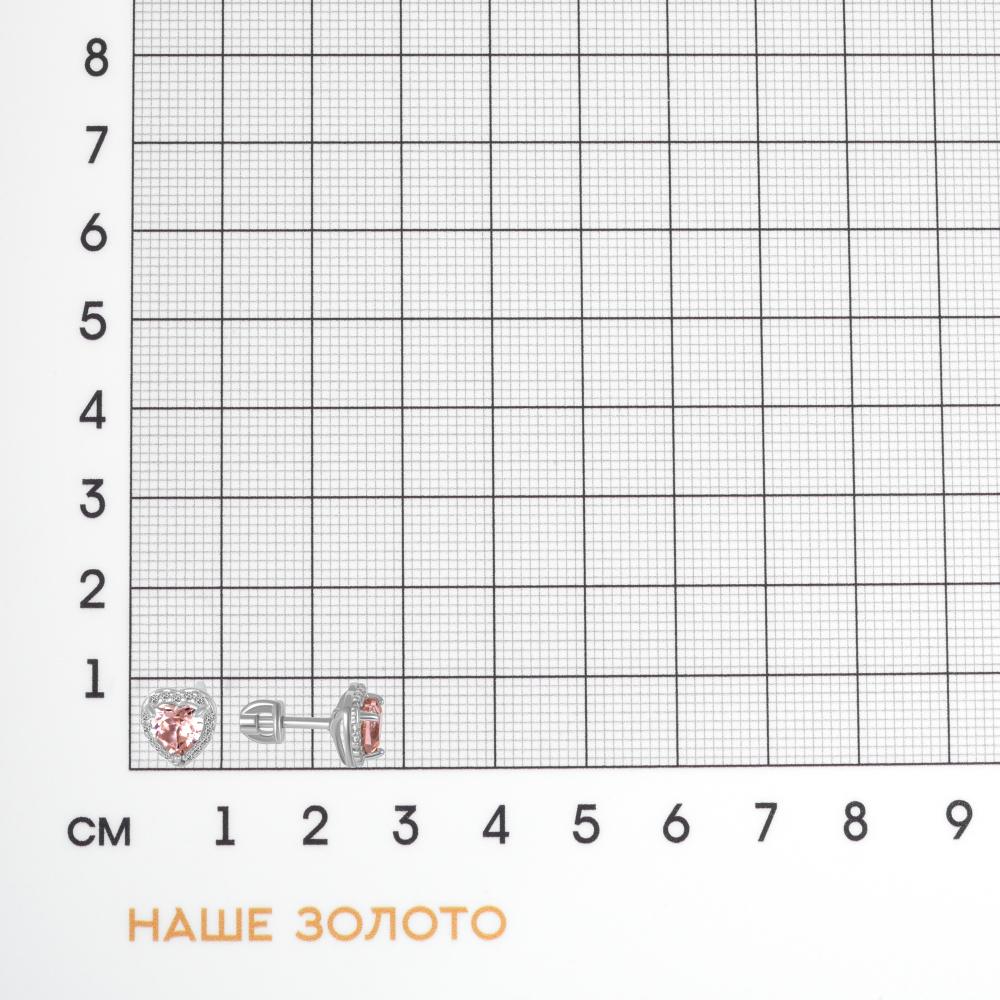 Серебряные серьги гвоздики Sokolov ДИ92022926