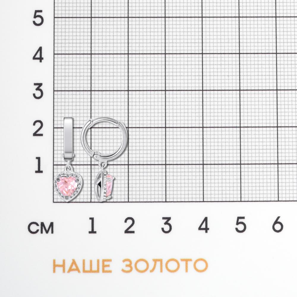 Серебряные серьги конго Sokolov ДИ92022933