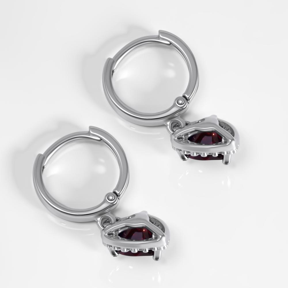 Серебряные серьги конго Sokolov ДИ92022932