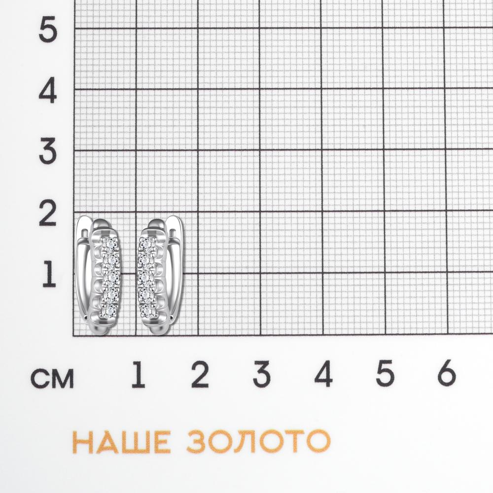 Серебряные серьги Дельта (delta) ДПС1207523