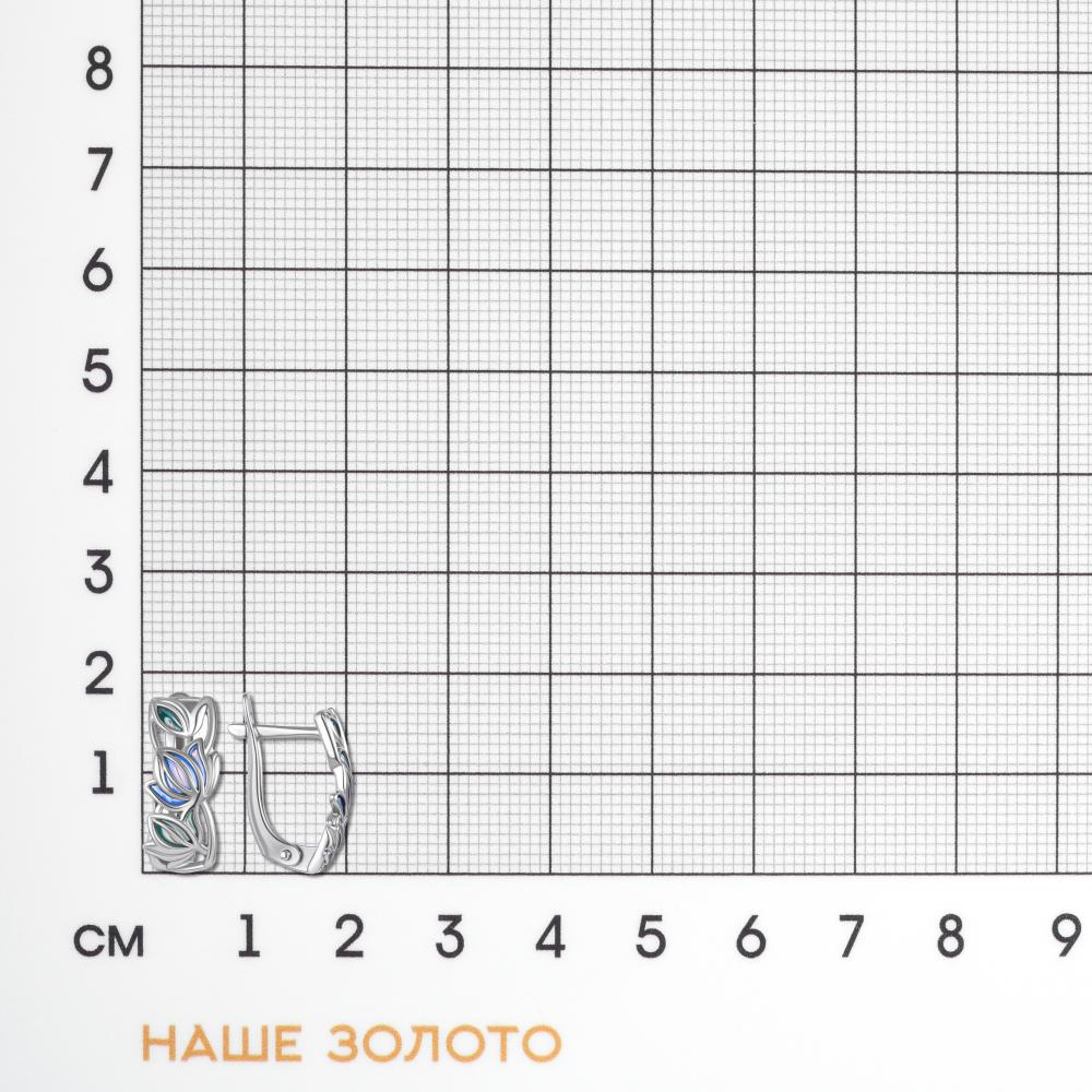 Серебряные серьги Талант ТБ10-79-0000-17131