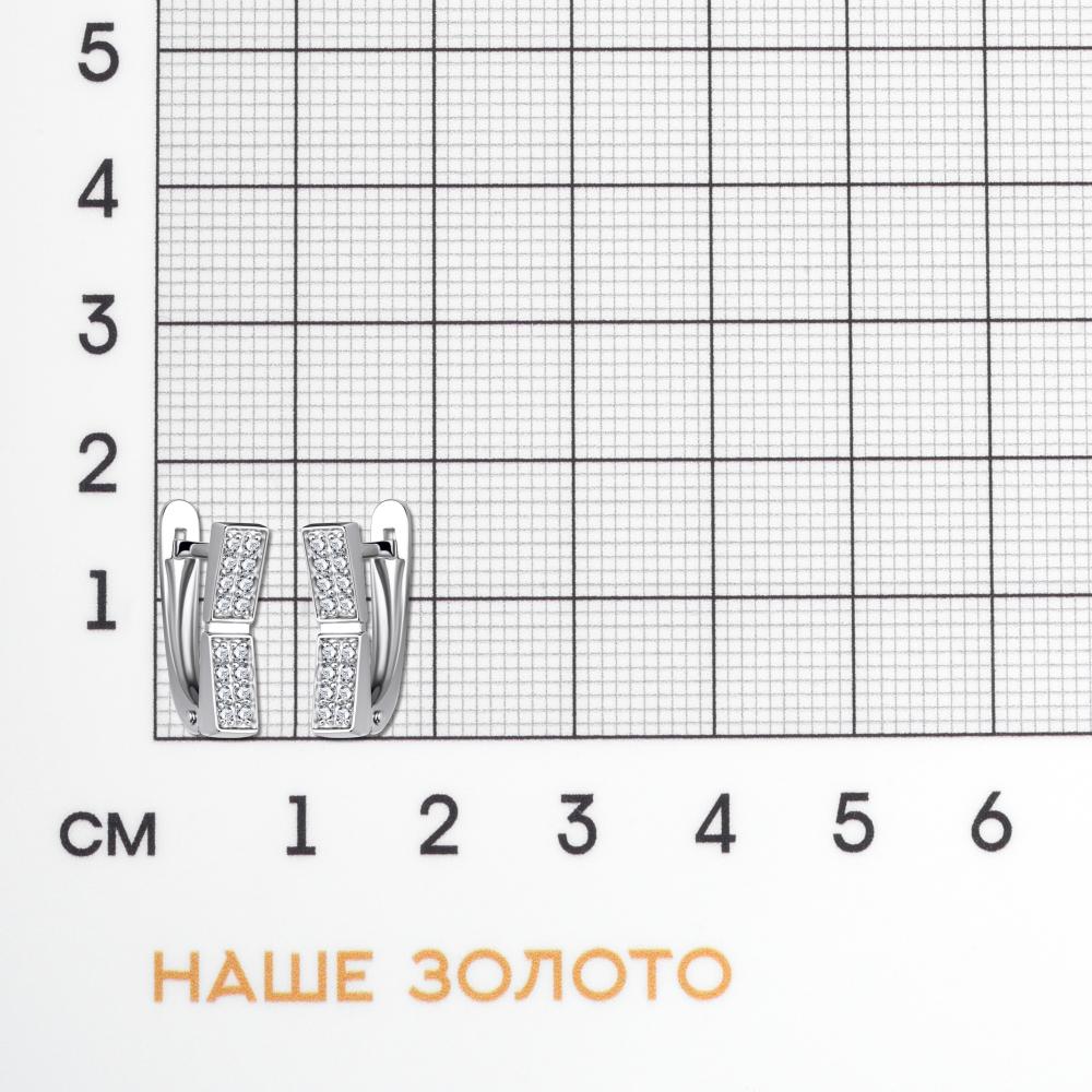 Серебряные серьги Дельта (delta) ДПС1207889