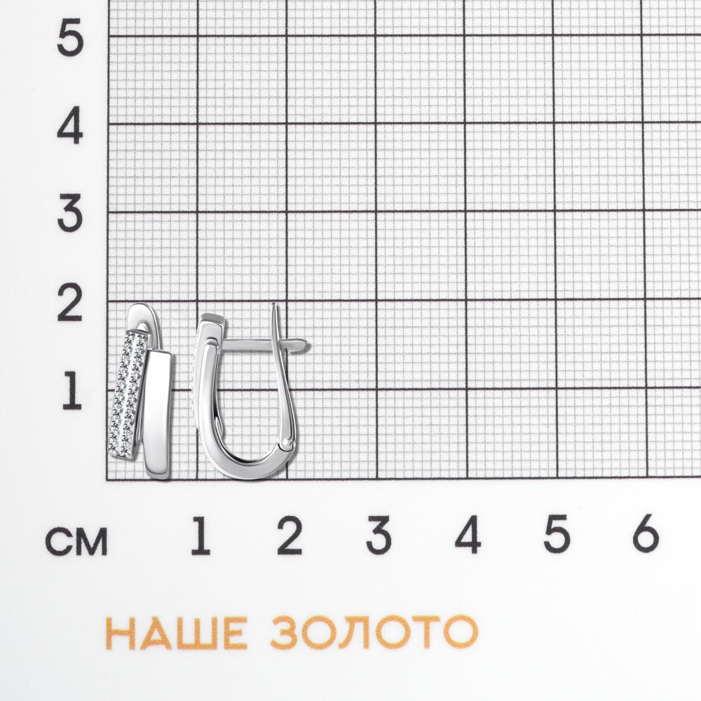 Серебряные серьги Дельта (delta) ДПС1205833
