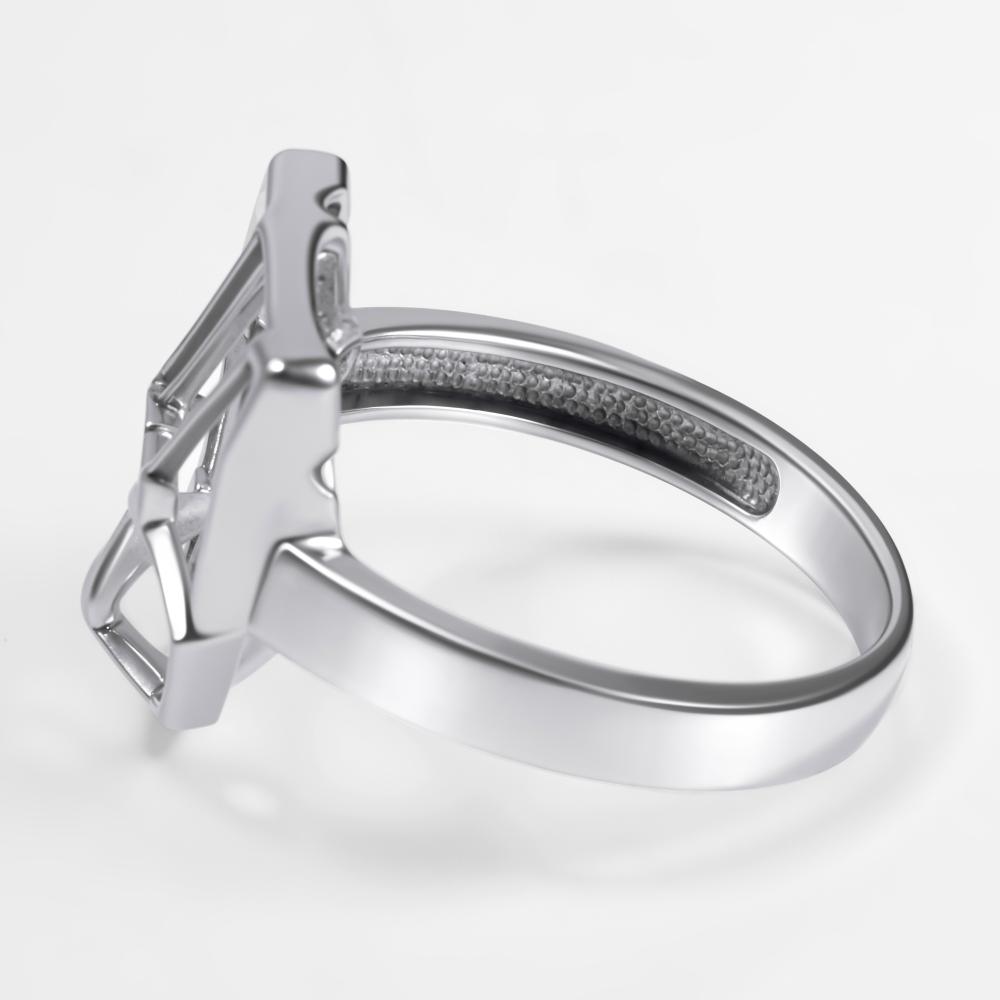 Серебряное кольцо Дельта (delta) ДПС1105953