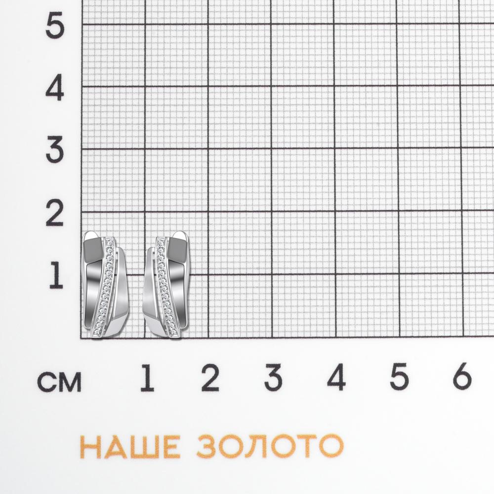 Серебряные серьги Дельта (delta) ДПС1207422