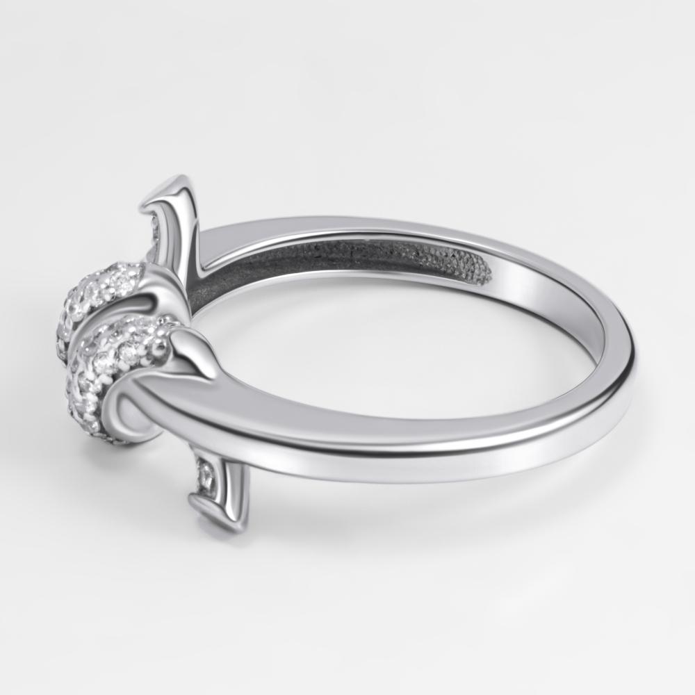 Серебряное кольцо Дельта (delta) ДПС1106466