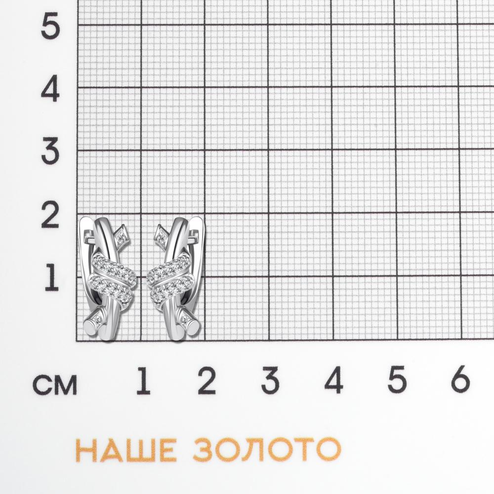 Серебряные серьги Дельта (delta) ДПС1206466