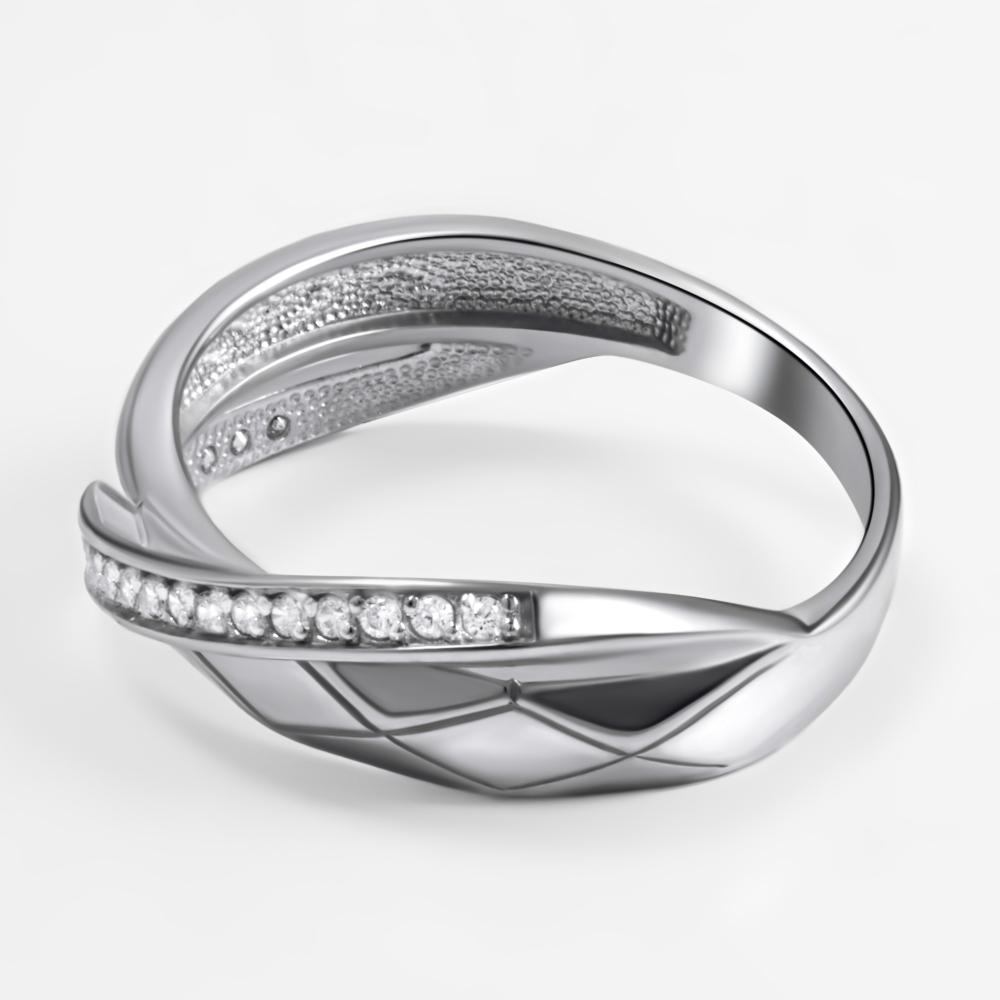 Серебряное кольцо Дельта (delta) ДПС1107356
