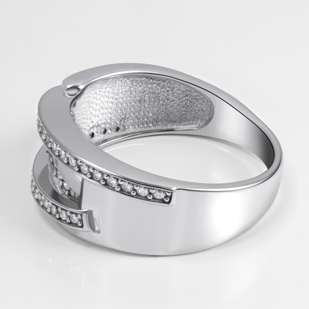 Серебряное кольцо Дельта (delta) ДПС1107445