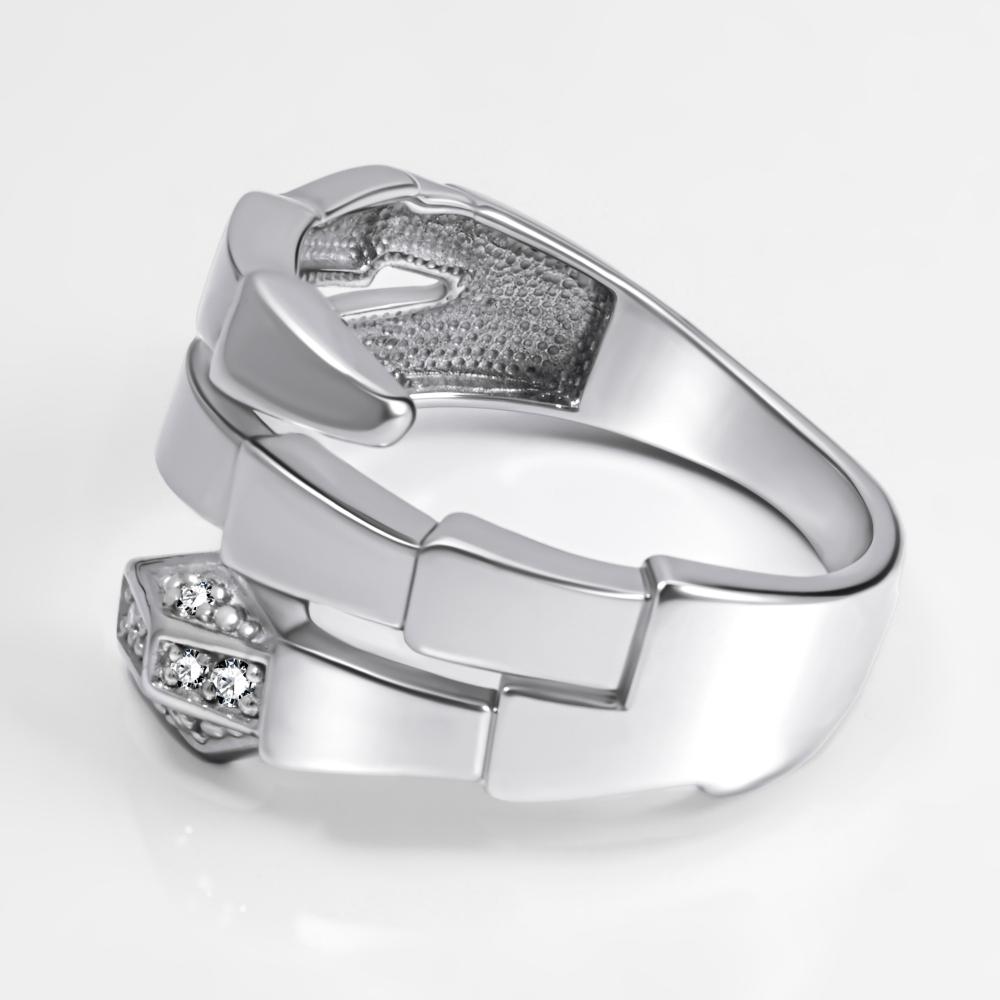 Серебряное кольцо Дельта (delta) ДПС1106915