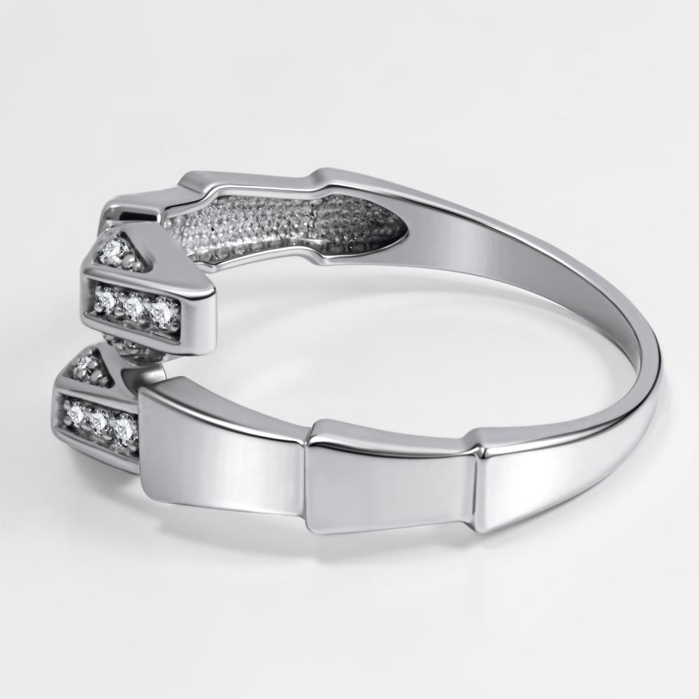 Серебряное кольцо Дельта (delta) ДПС1106916