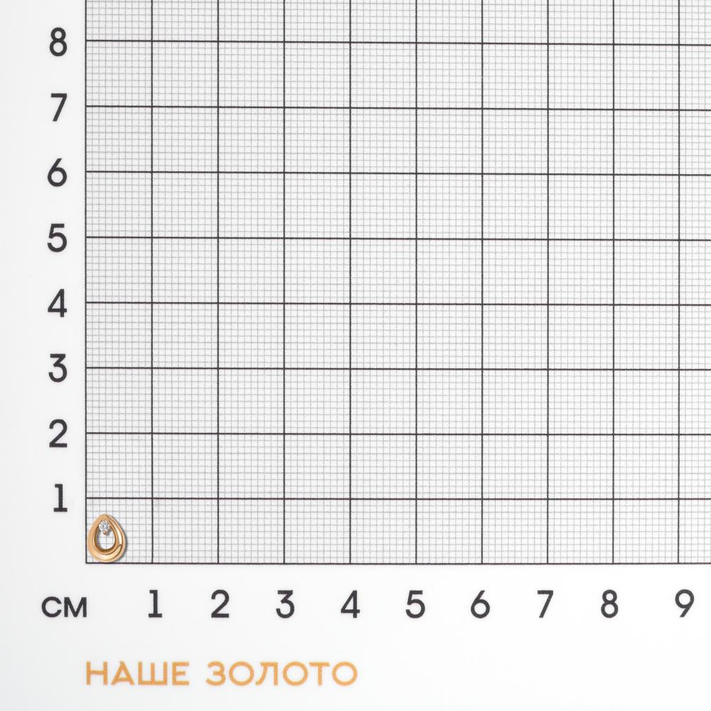 Золотое колье Клондайк из красного золота 585 пробы ЛХ11-01365-01-001-01-01
