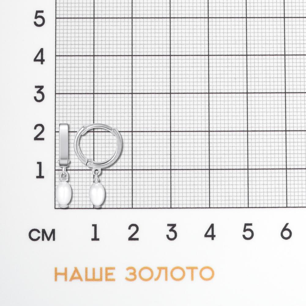 Серебряные серьги конго Sokolov ДИ92022552
