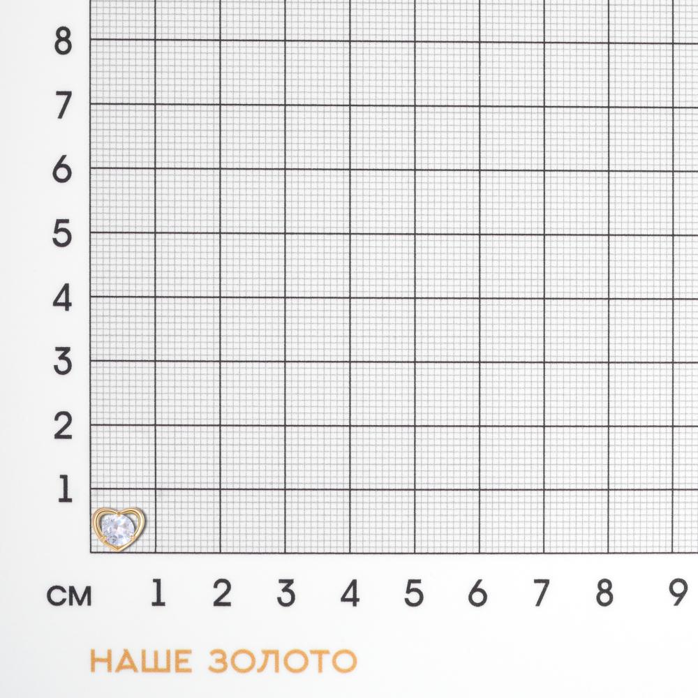 Золотая подвеска Ювелирные традиции из красного золота 585 пробы ЮИП120-5148Т