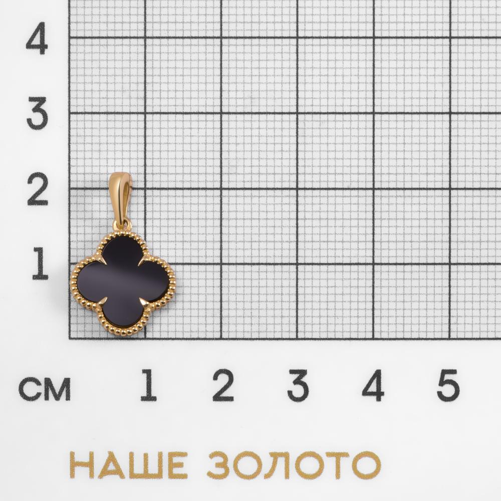 Золотая подвеска Liberty из красного золота 585 пробы РЫ30009531А