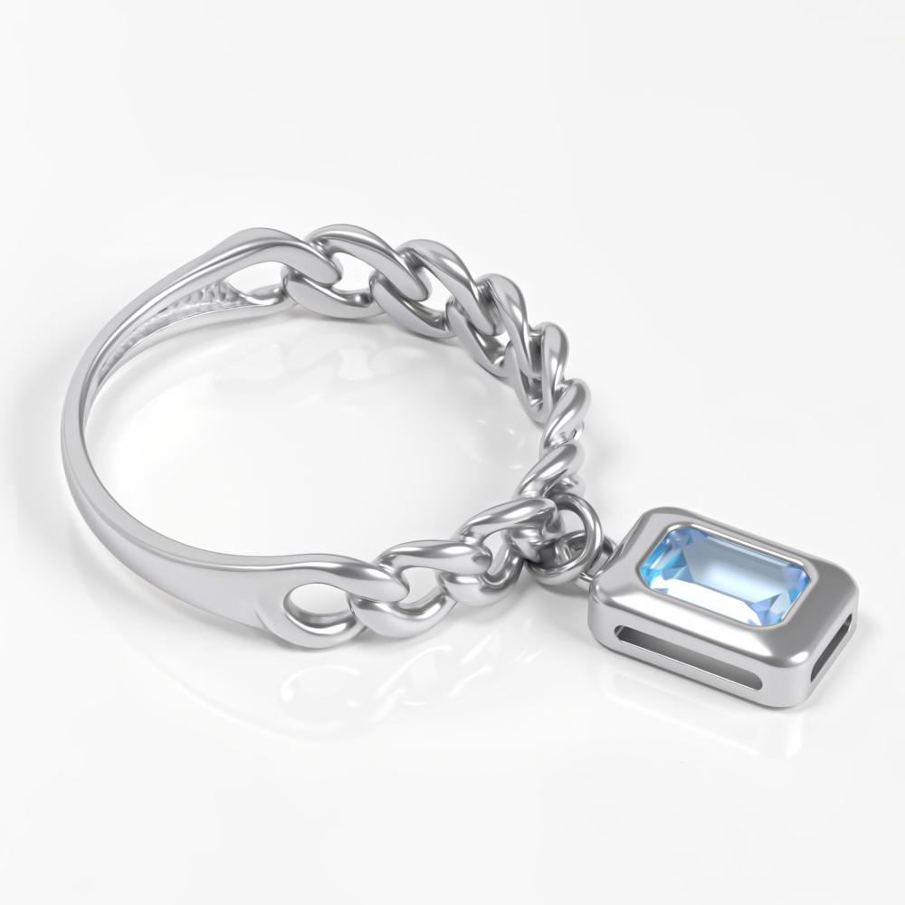 Серебряное кольцо Инталия ИТ107543-002-0019