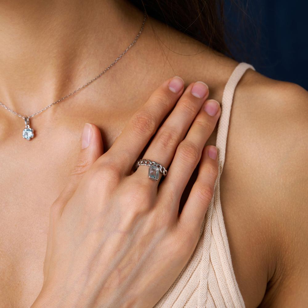 Серебряное кольцо Инталия ИТ107543-002-0019
