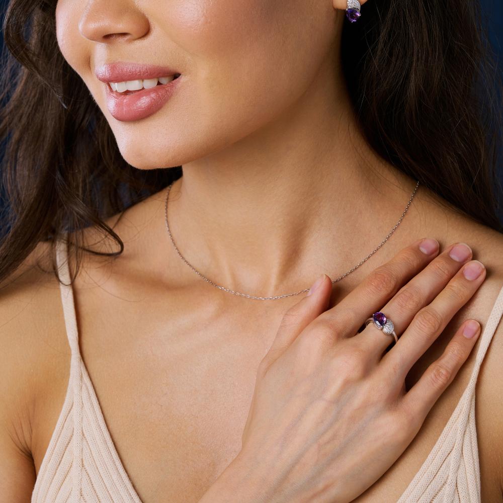 Серебряное кольцо Инталия ИТ108087-001-0019