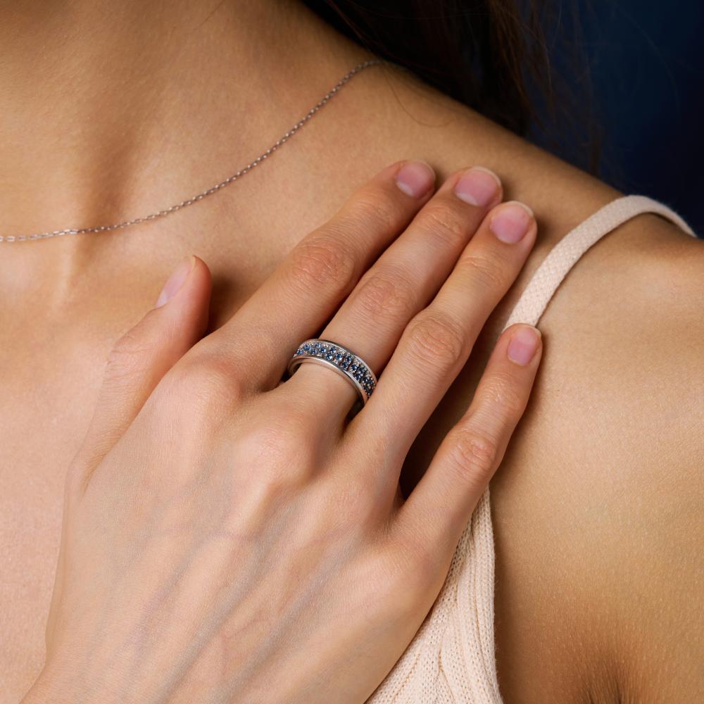 Серебряное кольцо Инталия ИТ107687-903-0019