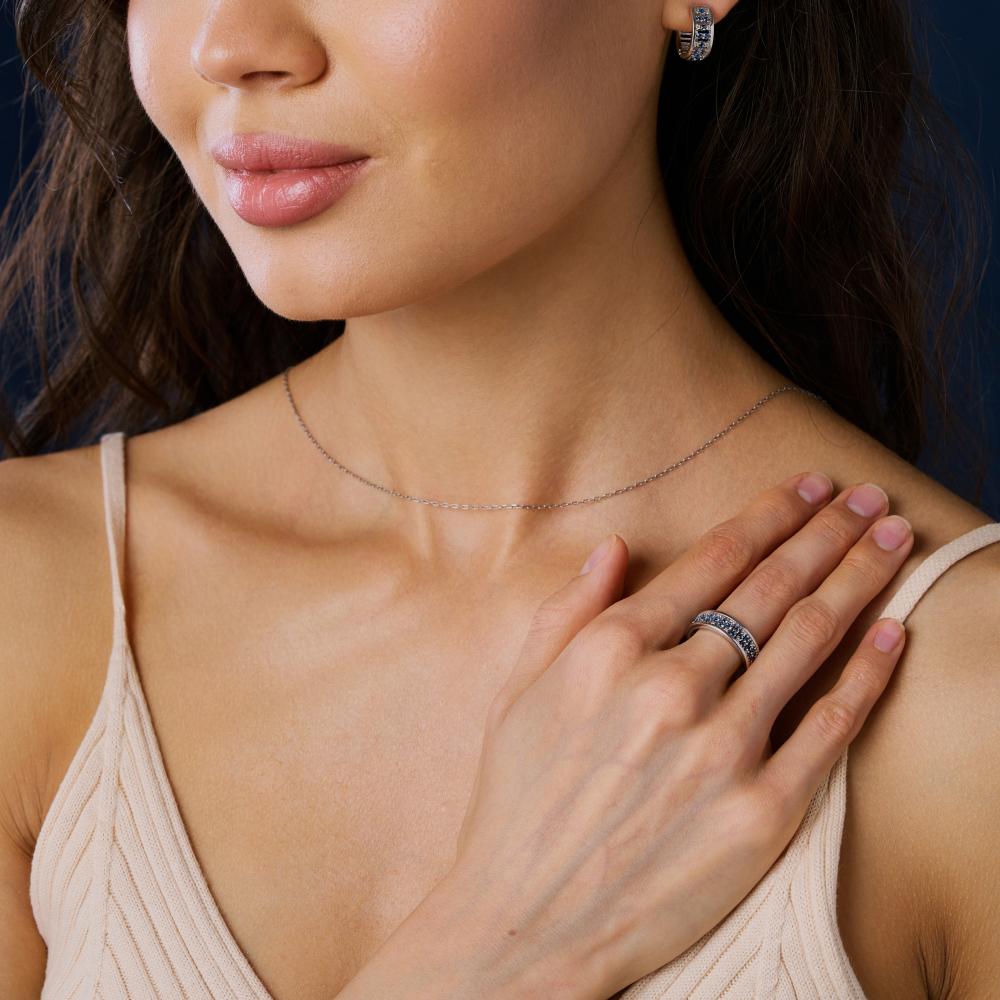 Серебряное кольцо Инталия ИТ107687-903-0019