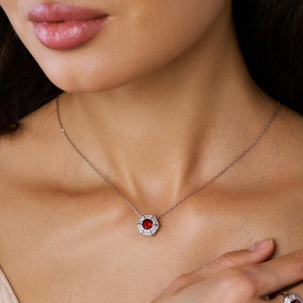 Серебряная подвеска Инталия ИТ308385-006-0019