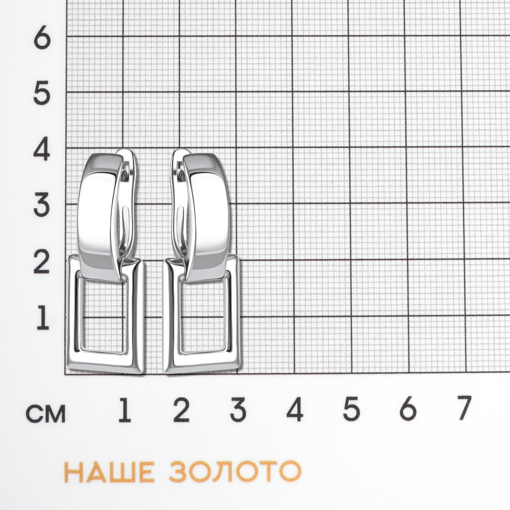 Серебряные серьги Efremof ЮП1200016111