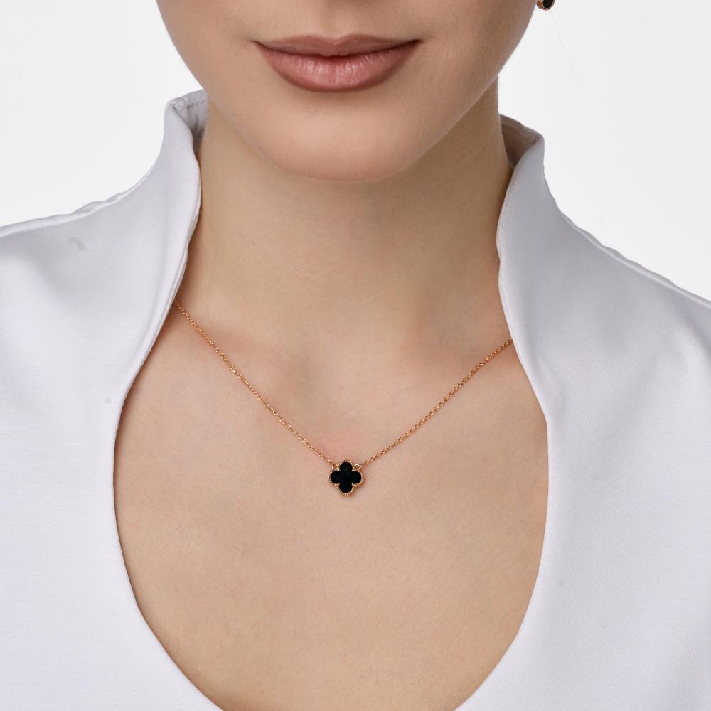 Золотое колье Liberty из красного золота 585 пробы РЫ500025312