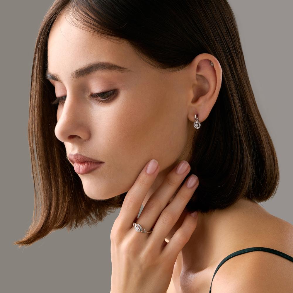 Серебряные серьги Иллада 2ИС122789