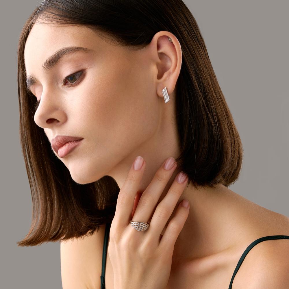 Серебряное кольцо Иллада 2ИС112787
