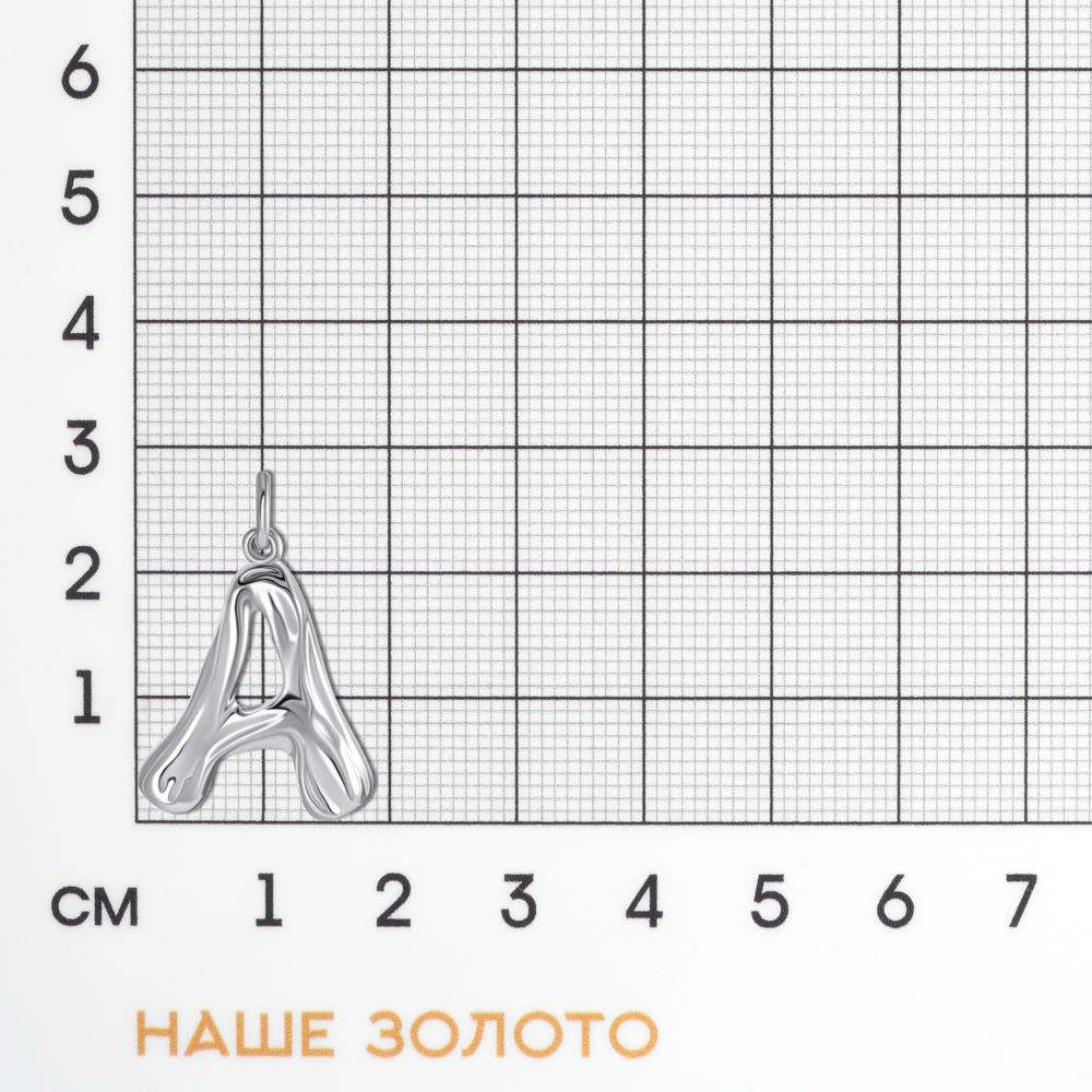 Серебряная буква Sokolov ДИ94032461
