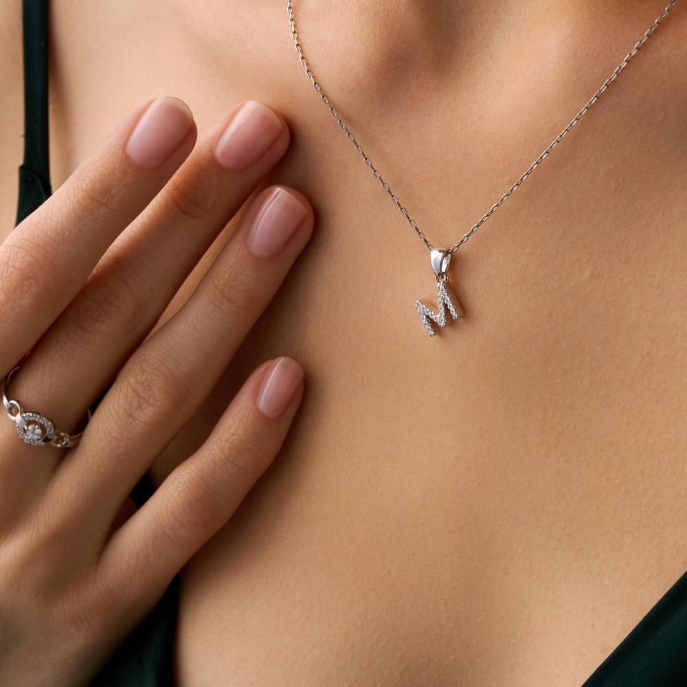 Серебряная буква Sokolov ДИ94033132-91