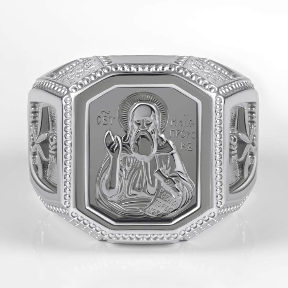 Серебряная печатка Караваевская ювелирная фабрика 7К01-0055-с