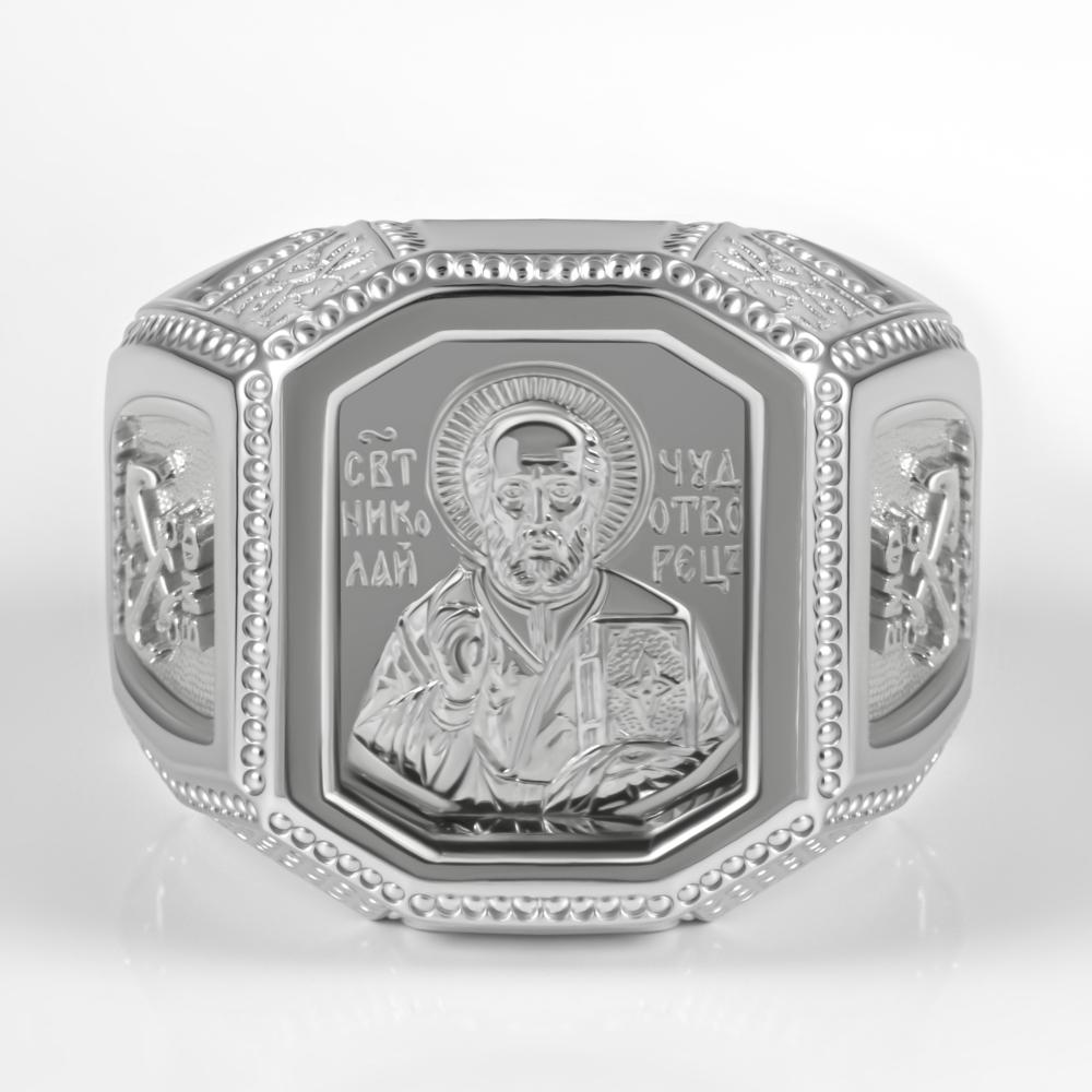 Серебряная печатка Караваевская ювелирная фабрика 7К01-0054-с