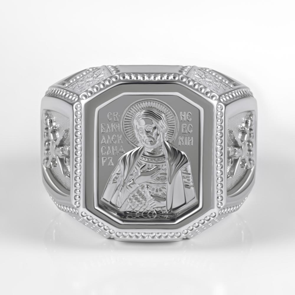 Серебряная печатка Караваевская ювелирная фабрика 7К01-0053-с