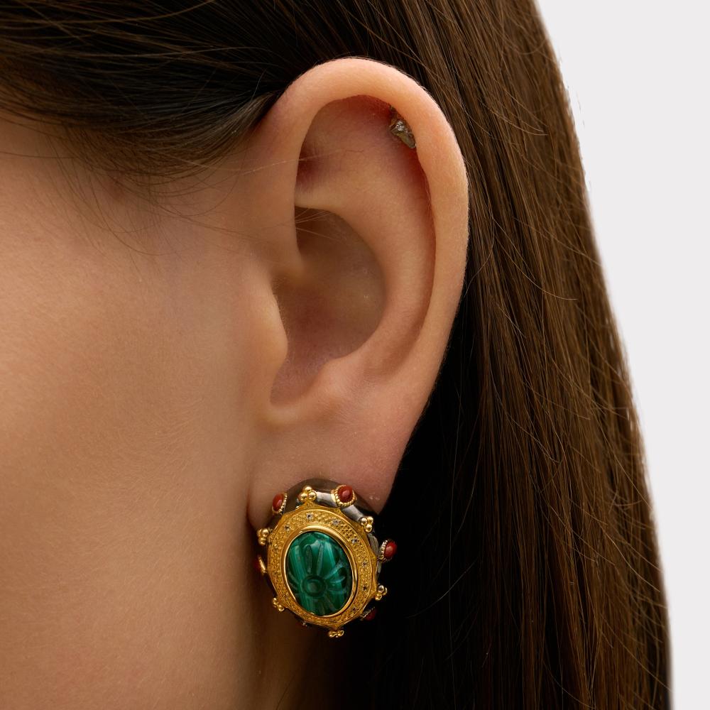 Серебряные серьги Style avenue СЙХУПЕ012МА-ЕЦ