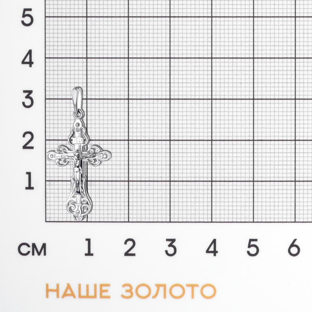 Серебряный крест Золотая подкова ЯВ810-00064-01-00-00-00