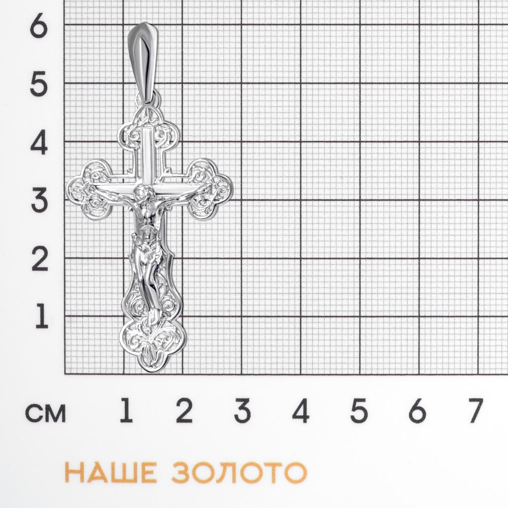 Серебряный крест Золотая подкова ЯВ810-00065-01-00-00-00
