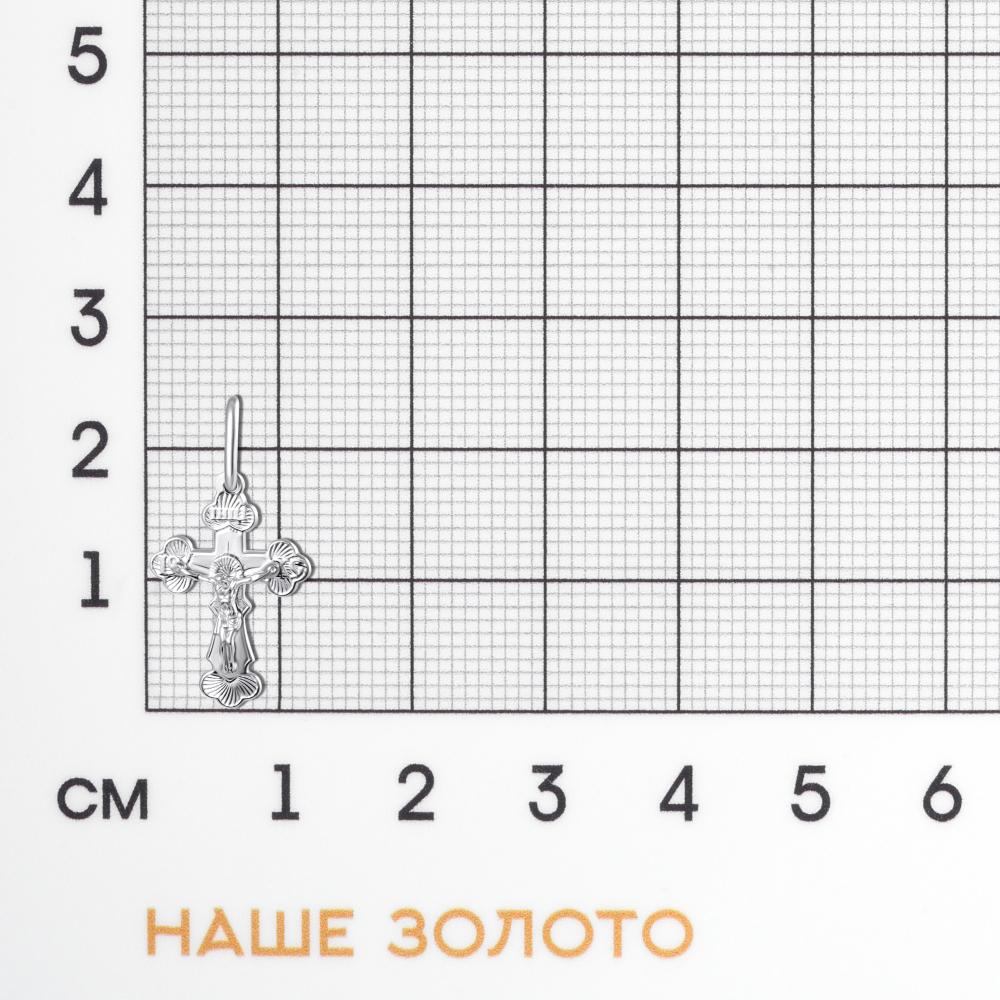 Серебряный крест Золотая подкова ЯВ810-00004-01-00-00-03