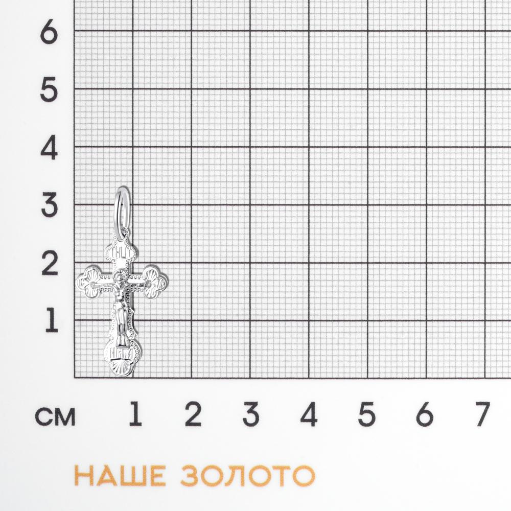 Серебряный крест Золотая подкова ЯВ810-00014-01-00-00-02