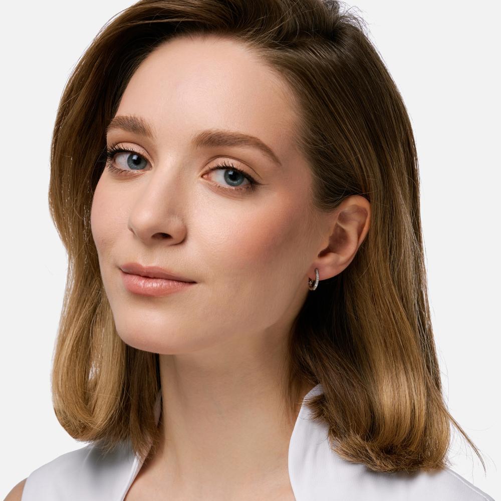 Серебряные серьги Золотая подкова ЯВ803-00886-01-00-20-00