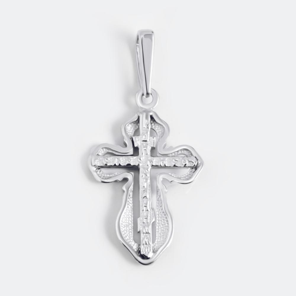 Серебряный крест Liberty РЫ3002655С