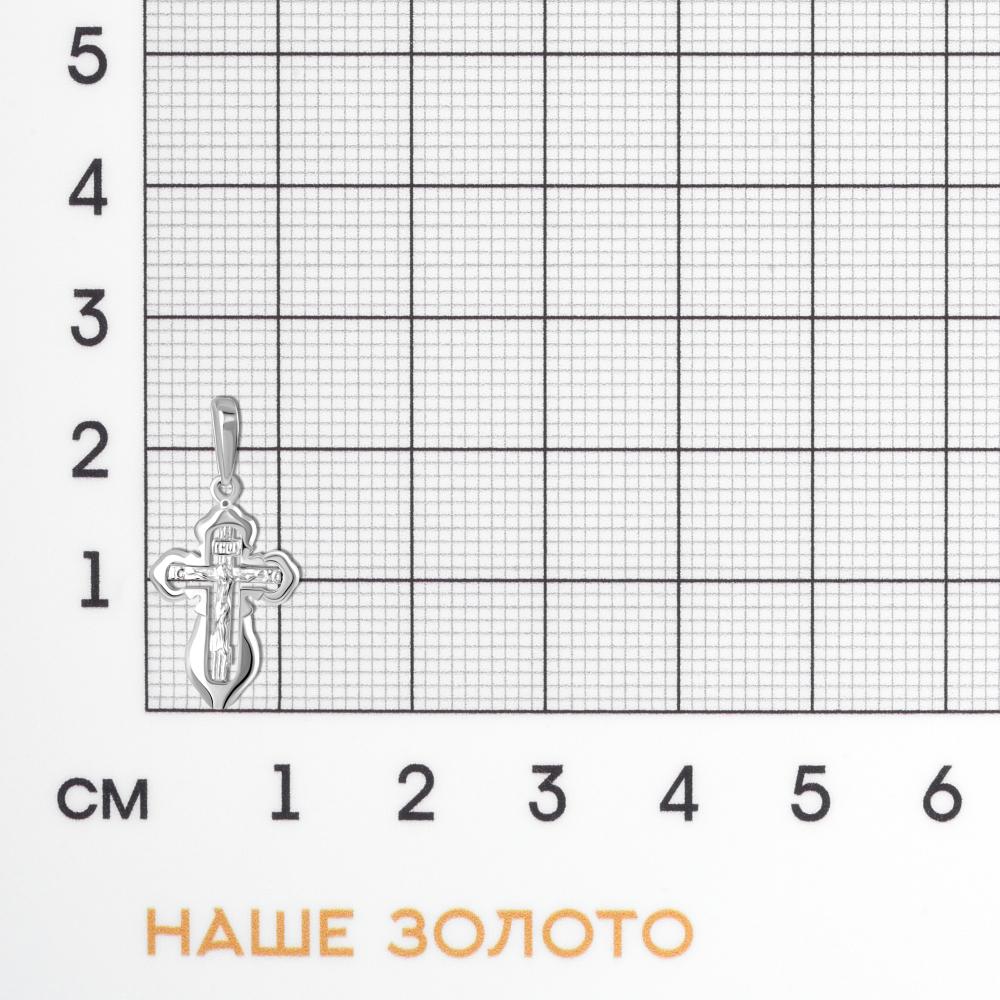 Серебряный крест Liberty РЫ3002655С