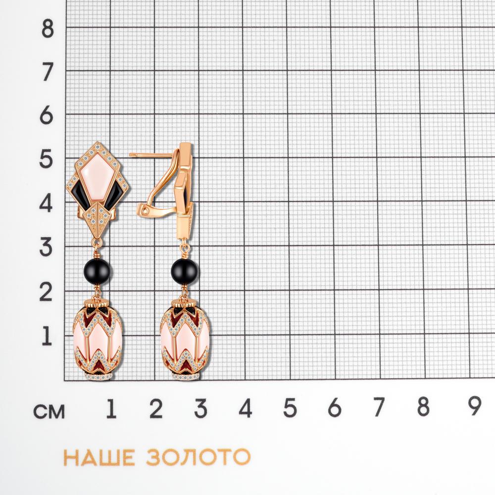 Серебряные серьги подвесные Style avenue СЙЦАИЕ434ЦО