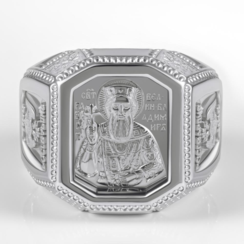 Серебряная печатка Караваевская ювелирная фабрика 7К01-0057-с