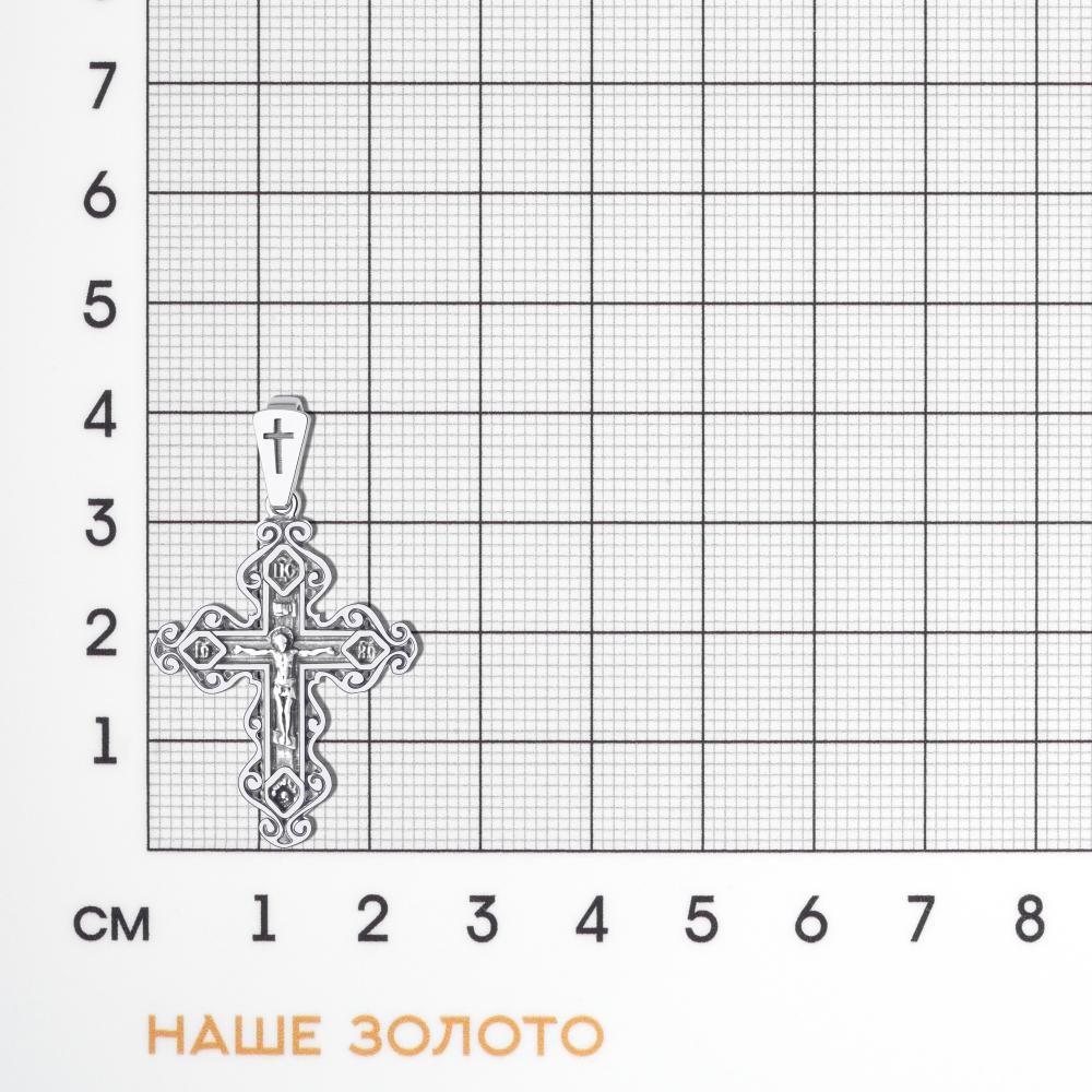 Серебряный крест Якубов ЯБКР474