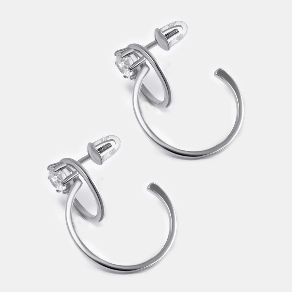 Серебряные серьги гвоздики Арина 3А1046912-01210