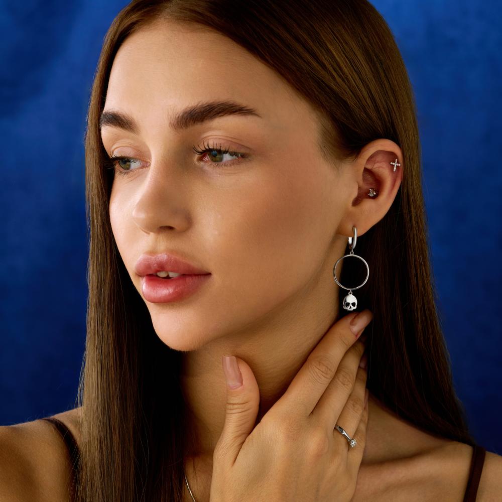 Серебряные серьги подвесные Арина 3А1052892-00000